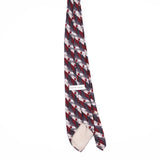 Back Back of Vintage 1990's Pierre Cardin Geometric Patterned Tie
