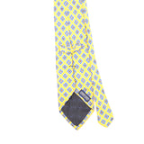 Back Back Detail of Vintage 1990's Lands' End Geometric Patterned Tie