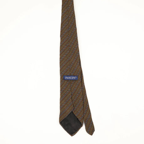 Back Back of Vintage 1990's Geometric Patterned Tie