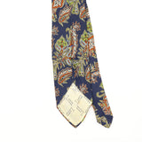Back Detail of Vintage 1980's Liberty of London Paisley Patterned Tie