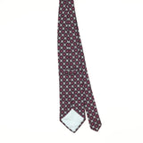 Back Back of Vintage 1990's Etro Geometric Patterned Tie
