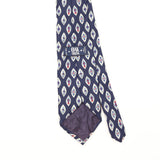 Back Detail of Vintage 1990's Geometric Patterned Tie