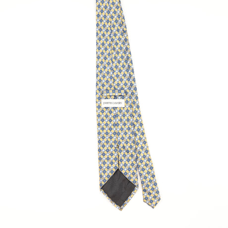 Back of Vintage Pierre Cardin Geometric Patterned Tie