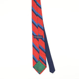 Back of Vintage 1990's Tommy Hilfiger Striped Patterned Tie
