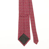 Back Detail of Vintage Geometric Patterned Tie