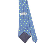 Back Back Detail of Vintage 1980's Polka Dot Patterned Tie