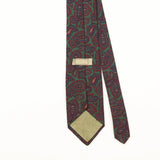 Back Detail of Vintage 1980's Paisley Patterned Tie