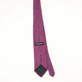 Back Back of Vintage 1990's Brooks Brothers Geometric Patterned Tie