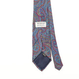 Back Detail of Vintage 1990's Paisley Patterned Tie