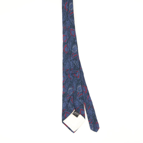Back of Vintage 1990's Abstract Patterned Tie