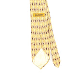 Back Detail of Vintage 1990's Geometric Patterned Tie