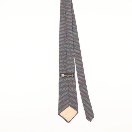 Back of Vintage 1990's Pierre Balmain Geometric Patterned Tie