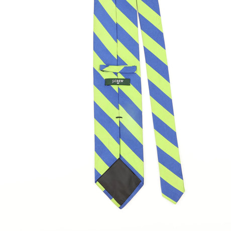 Back Detail of Vintage 2000's J.Crew Striped Patterned Tie