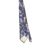 Back Back of Vintage 1990's Floral Patterned Tie