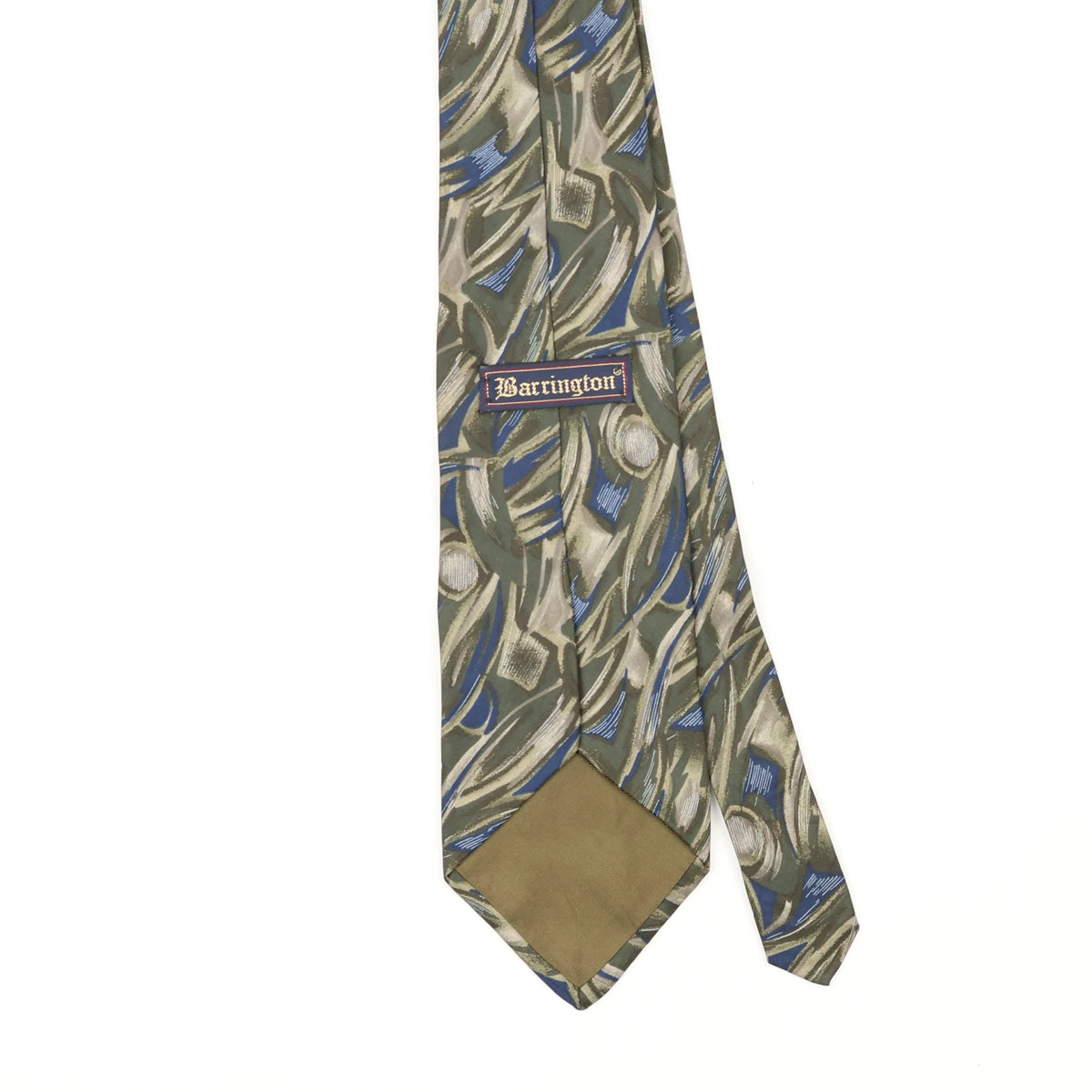 Back Back Detail of Vintage 1990's Abstract Patterned Tie
