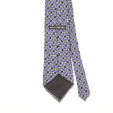 Back Detail of Vintage 1990's Paco Rabanne Geometric Patterned Tie