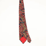 Back Back of Vintage 1990's Abstract Patterned Tie