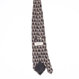 Back Back of Vintage 1990's Pronto Uomo Geometric Patterned Tie