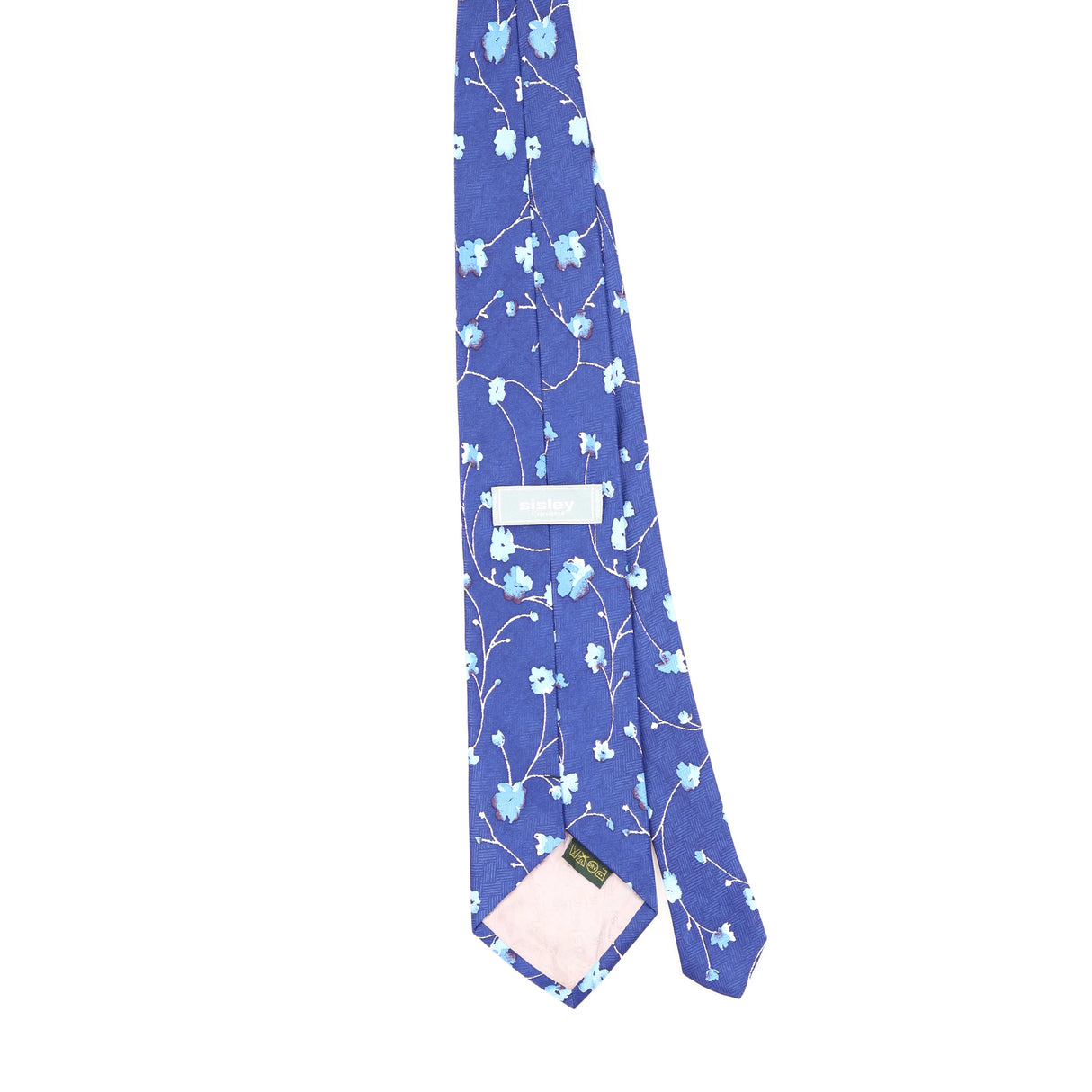 Back of Vintage Floral Patterned Tie