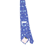 Back of Vintage Floral Patterned Tie