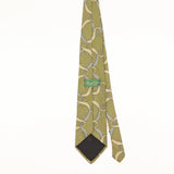 Back of Vintage 1980's Geometric Patterned Tie