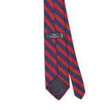 Back Detail of Vintage 1990's Brooks Brothers Striped Patterned Tie