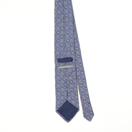 Back Back of Vintage Saks Fifth Avenue Geometric Patterned Tie