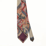 Back Back Detail of Vintage 1990's Abstract Patterned Tie