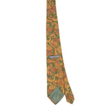 Back Back of Vintage 1990's Paisley Patterned Tie