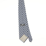 Back Back of Vintage 1990's Flowers Geometric Patterned Tie