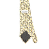 Back Back Detail of Vintage Pierre Cardin Geometric Patterned Tie