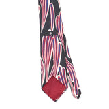 Back Back Detail of Vintage 1990's Abstract Patterned Tie