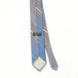 Back Back Detail of Vintage 1990's J. C. Penney Striped Patterned Tie