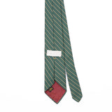 Back Back Detail of Vintage 1980's Striped Patterned Tie