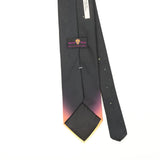 Back Back Detail of Vintage 1990's Ralph Marlin Arlen Ness Blast Off Abstract Patterned Tie