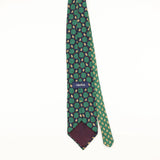 Back of Vintage Nautica Geometric Patterned Tie