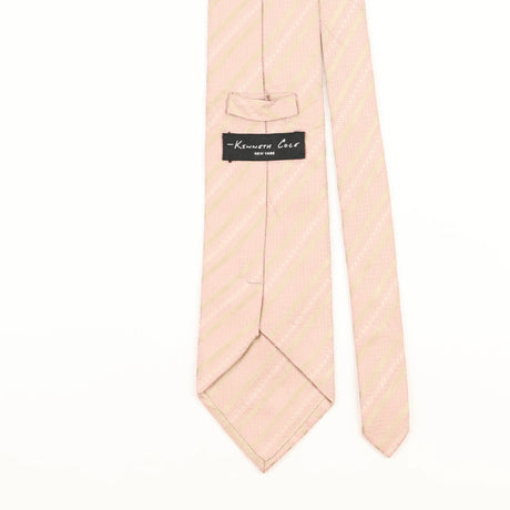 Back Detail of Vintage Kenneth Cole Striped Patterned Tie