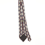 Back of Vintage 1990's Wembley Geometric Patterned Tie