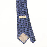Back Back Detail of Vintage 1990's Pronto Uomo Squares Geometric Patterned Tie