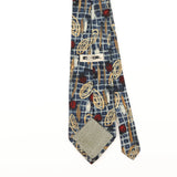 Back Detail of Vintage J.T. Beckett Abstract Patterned Tie