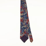 Back of Vintage 1990's Abstract Patterned Tie
