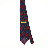 Back Back of Vintage 1990's Jerry Garcia Abstract Patterned Tie