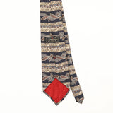 Back Back Detail of Vintage 1990's Paisley Patterned Tie