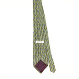 Back of Vintage 1990's Geometric Patterned Tie