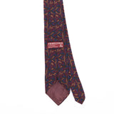 Back Back Detail of Vintage 1990's Tie Rack Charleston Abstract Patterned Tie
