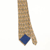 Back Back Detail of Vintage 1990's Geometric Patterned Tie