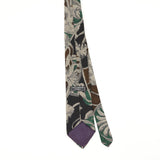 Back Back of Vintage 1990's Guy Laroche Abstract Patterned Tie