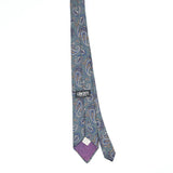Back Back of Vintage 1990's Liberty of London Paisley Patterned Tie