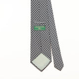 Back Detail of Vintage 1990's Tie Rack Charleston Geometric Patterned Tie