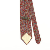Back Detail of Vintage 1990's Paisley Patterned Tie